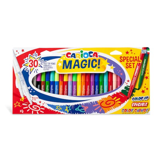 CARIOCA® 6mm Magic Markers Felt Tip Pen Set